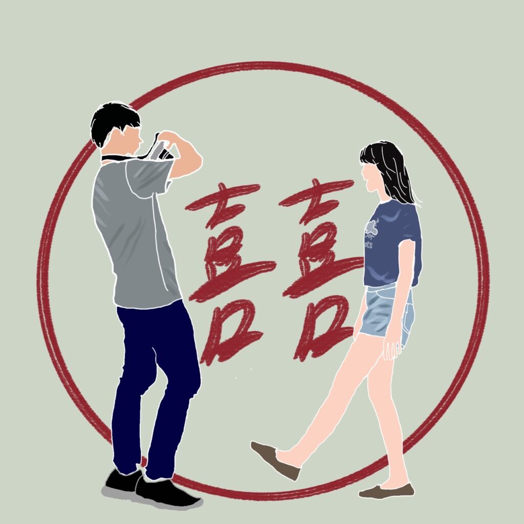 無臉畫作品－9